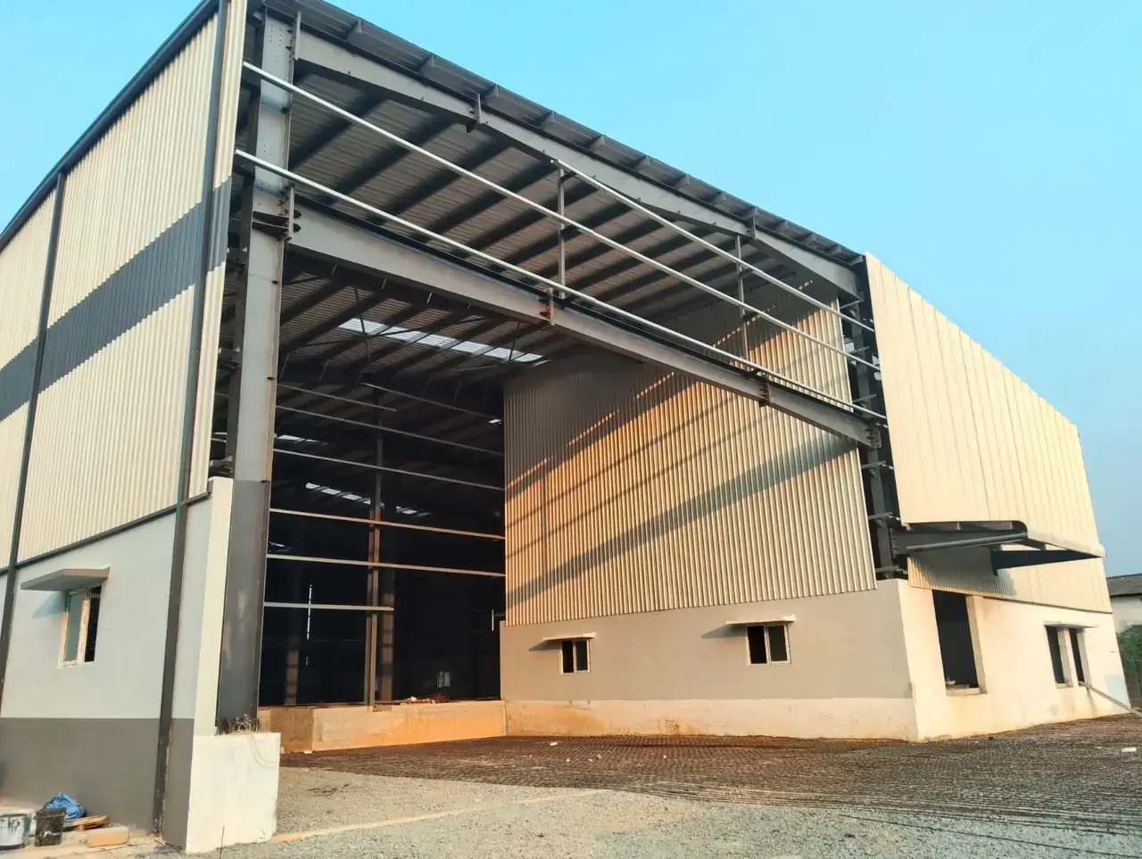 Hybrid PEB Shed